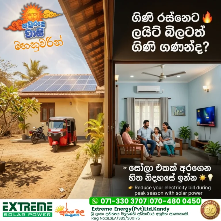 solar Power systems in sun season